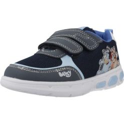 Buty GARVALIN 262860G Niebieski. Niebieskie buty trekkingowe GARVALIN, bez wzorów, z syntetyku, bez zapięcia. Za 188.99 zł.