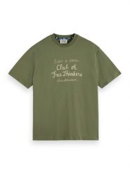 Scotch & Soda Koszulka w kolorze oliwkowym rozmiar: XXL. Zielone bezrękawniki Scotch & Soda, xxl, bez wzorów, z bawełny, bez kołnierzyka, bez ramiączek. Za 87.81 zł.