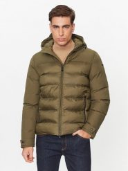 Geox Kurtka puchowa Sapienza M3628J TC175F 1736 Zielony Regular Fit. Zielone kurtki Geox, m, bez wzorów, z puchu, bez kaptura. Za 719.99 zł.