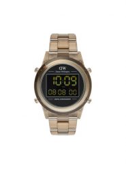 Daniel Wellington Zegarek DW00100767 Brązowy. Brązowe, cyfrowe zegarki Daniel Wellington. Za 559.99 zł.