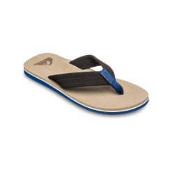 Sandały dla Mężczyzn MOLOKAI LAYBACK Brązowy. Brązowe sandały Quiksilver, z gumy, bez zapięcia. Za 119.99 zł.