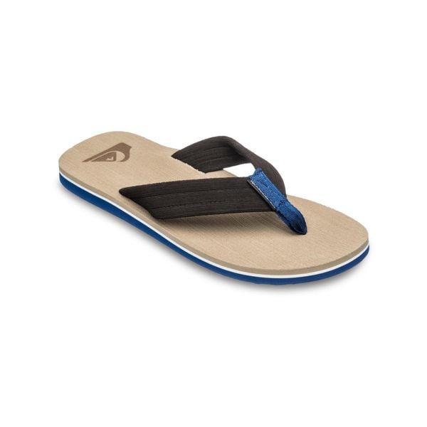 Sandały dla Mężczyzn MOLOKAI LAYBACK Brązowy. Brązowe sandały Quiksilver, z gumy, bez zapięcia. Za 119.99 zł.