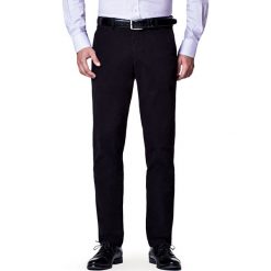 Spodnie Czarne Chino Mono. Spodnie materiałowe marki LANCERTO. Za 299.90 zł.