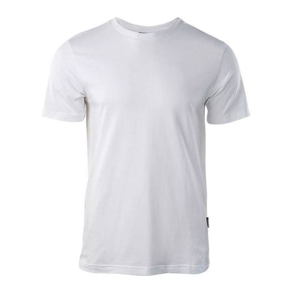 Koszulka męska Hi-Tec Plain - biała, Rozmiar XXL. Białe t-shirty Hi-tec, m, bez wzorów, z bawełny, bez kołnierzyka, bez ramiączek. Za 34.99 zł.