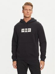 Napapijri Bluza B-Box Logo NP0A4I19 Czarny Regular Fit. Czarne bluzy Napapijri, m, bez wzorów, z bawełny, bez kaptura. Za 229.99 zł.