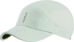 Czapka z daszkiem do biegania ODLO Performance Pro. Zielone czapki z daszkiem ODLO, bez wzorów, z elastanu. Za 189.99 zł.