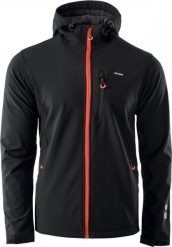 Kurtka męska Elbrus Iver czarno-pomarańczowa r. 3XL. Brązowe kurtki ELBRUS, m, bez wzorów, bez kaptura. Za 196.68 zł.