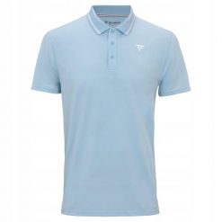 Męska koszulka polo tenisowa Tecnifibre Team Tech Polo. Niebieskie koszulki polo TECNIFIBRE, m, bez wzorów, bez kołnierzyka, bez ramiączek, tenisowe. Za 214.99 zł.