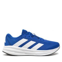 Buty do biegania adidas. Niebieskie buty do biegania Adidas, bez wzorów, bez zapięcia, do biegania. Za 199.99 zł.