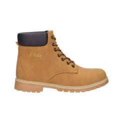 Buty męskie turystyczne trekinng Fila MAVERICK MID CHIPMUNK. Czarne buty turystyczne Fila, na zimę, bez wzorów, z materiału, bez zapięcia, trekkingowe. Za 219.99 zł.