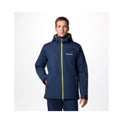 Kurtka narciarska męska Columbia Iceberg Point II Jacket z kapturem. Niebieskie kurtki narciarskie i snowboardowe Columbia, m, bez wzorów, narciarskie. Za 519.99 zł.