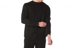 Bluza dresowa sportowa męska Asics BL Sweat Crew. Czarne bluzy bez kaptura ASICS, m, bez wzorów, z bawełny, bez kaptura. Za 129.99 zł.