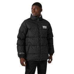 Kurtka odwracalna Helly Hansen Urban. Czarne kurtki Helly Hansen, m, bez wzorów, z puchu, bez kaptura. W wyprzedaży za 643.00 zł.