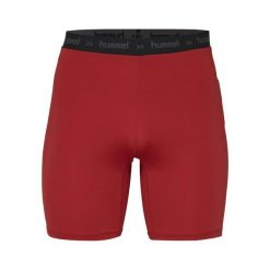 Spodenki termoaktywne piłkarskie dla dorosłych Hummel First Performance Tight. Czerwone bielizna termoaktywna Hummel, m, bez wzorów, bez ramiączek, na fitness i siłownię. Za 115.00 zł.