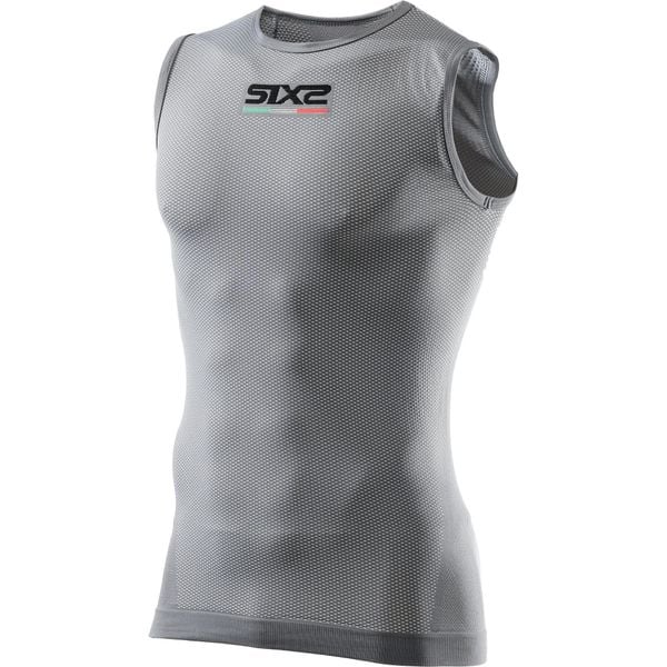 Podkoszulek rowerowy SMX. Szare bezrękawniki SIXS, xl, bez wzorów, bez ramiączek. Za 235.00 zł.