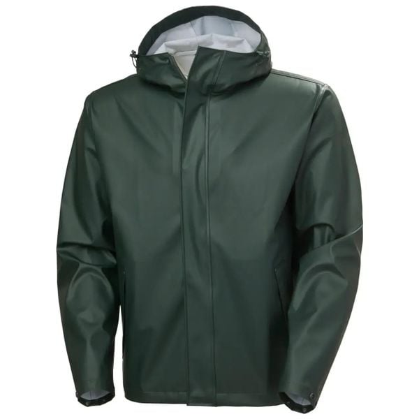 Kurtka wodoodporna Helly Hansen Moss. Czarne kurtki Helly Hansen, xl, bez wzorów, z materiału, bez kaptura. Za 385.50 zł.