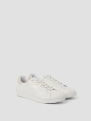 Bjorn_borg DEUCE tenisówki unisex WHITE - SAND. Białe trampki Björn Borg, bez wzorów, bez zapięcia. Za 384.00 zł.