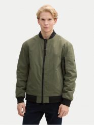 Tom Tailor Denim Kurtka bomber 1043828 Zielony Regular Fit. Zielone kurtki TOM TAILOR DENIM, m, bez wzorów, z denimu, bez kaptura. Za 229.99 zł.