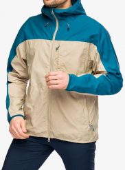 Kurtka outdoorowa męska Fjallraven High Coast Wind Jacket M. Zielone kurtki Fjällräven, l, bez wzorów, z bawełny, bez kaptura. Za 664.39 zł.