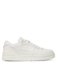 Lacoste Sneakersy T-Clip Shield 50SMA0193 Biały. Białe buty sportowe casual LACOSTE, bez wzorów, ze skóry, bez zapięcia. Za 624.99 zł.