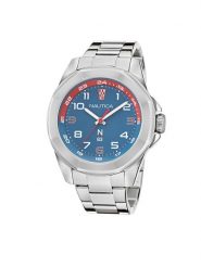 Nautica Zegarek NAPTBS206 Srebrny. Szare zegarki Nautica, srebrne. Za 369.99 zł.