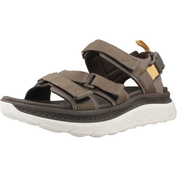 Sandały GEOX U SPHERICA ACTIF X S Brązowy. Brązowe sandały Geox, z syntetyku, bez zapięcia. Za 331.99 zł.