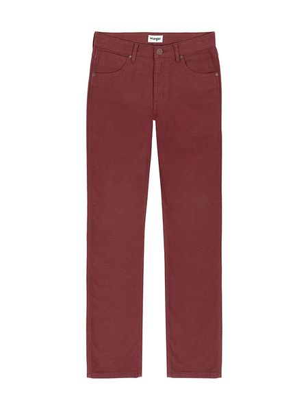 Wrangler Spodnie w kolorze czerwonym rozmiar: W31/L34. Czerwone spodnie materiałowe Wrangler, l, z aplikacjami, z materiału, klasyczne. Za 127.05 zł.