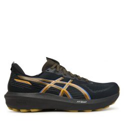 Buty do biegania Asics. Czarne buty do biegania ASICS, bez wzorów, bez zapięcia, do biegania. Za 579.99 zł.