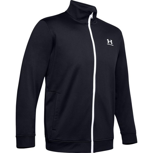 Kurtka Under Armour Sportstyle Tricot. Białe kurtki Under Armour, m, bez wzorów, z dzianiny, bez kaptura. Za 255.20 zł.
