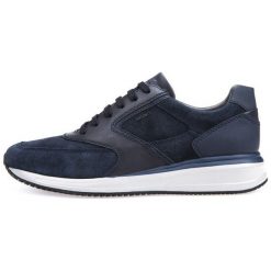 Geox tenisówki męskie Dennie 43 ciemnoniebieskie. Niebieskie trampki Geox, m, bez wzorów, bez zapięcia. Za 589.00 zł.