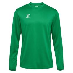 Bluza Hummel Essential. Zielone bluzy Hummel, bez wzorów, z materiału, bez kaptura. Za 152.50 zł.