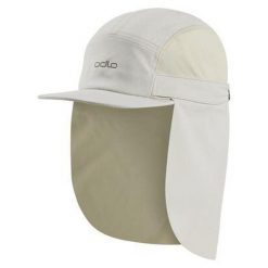 Czapka z daszkiem Odlo Performance Light Shade Cap Cap. Brązowe czapki z daszkiem ODLO, bez wzorów. W wyprzedaży za 197.99 zł.