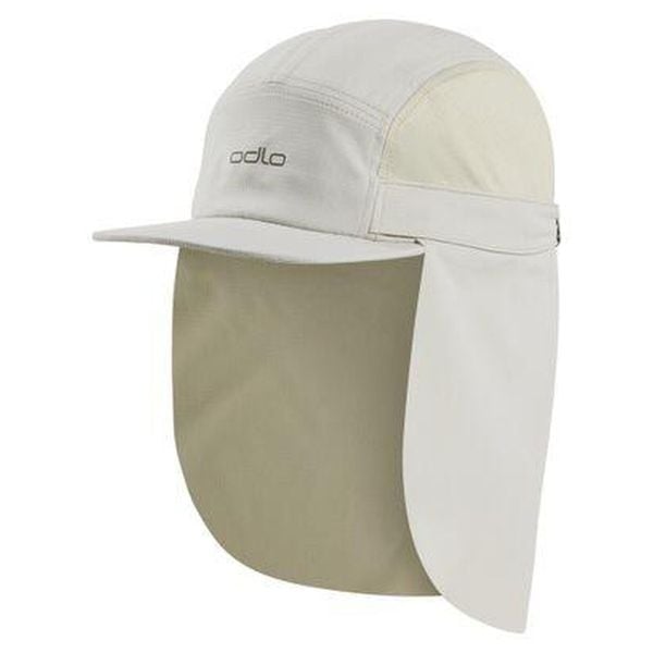 Czapka z daszkiem Odlo Performance Light Shade Cap Cap. Brązowe czapki z daszkiem ODLO, bez wzorów. W wyprzedaży za 142.99 zł.