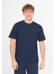 Bench Koszulka "Vibo" w kolorze granatowym rozmiar: 54. Niebieskie bezrękawniki Bench, bez wzorów, z bawełny, bez kołnierzyka, bez ramiączek. Za 56.99 zł.