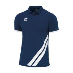 Polo Errea John. Białe koszulki polo ERREA, bez wzorów, bez kołnierzyka, bez ramiączek, do piłki nożnej. Za 151.00 zł.