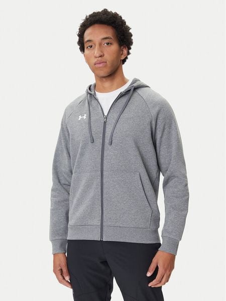 Under Armour Bluza Ua Rival 1379767 Szary Loose Fit. Szare bluzy Under Armour, l, bez wzorów, z bawełny, bez kaptura. Za 199.99 zł.