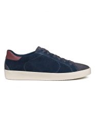 Geox Sneakersy "Warley" w kolorze granatowym rozmiar: 42. Niebieskie buty sportowe casual Geox, bez wzorów, bez zapięcia. Za 260.99 zł.
