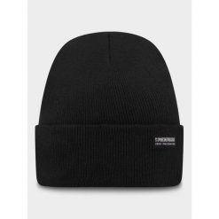 Czapka narciarska dla dorosłych Poederbaas Park Beanie. Czarne czapki zimowe POEDERBAAS, bez wzorów. Za 159.99 zł.