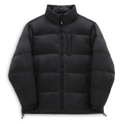 Kurtka uniwersalna męska Vans NO Hood Puffer. Czarne kurtki Vans, na zimę, m, bez wzorów, z materiału, bez kaptura. Za 558.50 zł.
