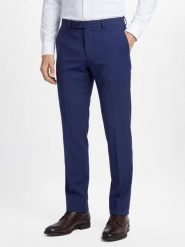 Finshley & Harding spodnie garniturowe Mężczyźni Modern Fit niebieski, 102. Niebieskie garnitury Finshley & Harding, do pracy, m, bez wzorów, z syntetyku. Za 349.95 zł.