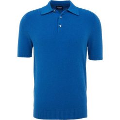 Drumohr POLO SPUGNA Koszulka polo royal blue. Koszulki polo Drumohr, z bawełny, polo. W wyprzedaży za 349.65 zł.