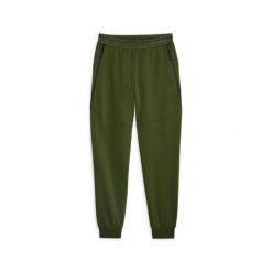 Spodnie Dresowe Sportowe Męskie Puma Tech Fl. Zielone spodnie treningowe długie Puma, m, bez wzorów, z dresówki. Za 329.99 zł.