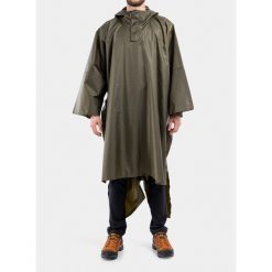 Peleryna przeciwdeszczowa Tatonka Poncho. Zielone kurtki przeciwdeszczowe Tatonka, xl, bez wzorów, bez kaptura. Za 214.99 zł.