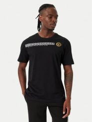 Beverly Hills Polo Club T-Shirt M1608-HR Czarny Regular Fit. Czarne koszulki polo Beverly Hills Polo Club, m, bez wzorów, z bawełny, bez kołnierzyka, bez ramiączek. Za 170.99 zł.