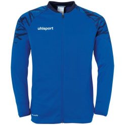 Kurtka dresowa Uhlsport Goal 25 Poly. Niebieskie kurtki Uhlsport, m, bez wzorów, z dresówki, bez kaptura. Za 186.55 zł.