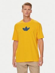 Adidas T-Shirt Supply Sport IZ2572 Żółty Regular Fit. Żółte t-shirty sportowe Adidas, bez wzorów, z bawełny, bez ramiączek. Za 99.99 zł.
