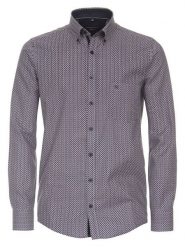 CASAMODA Koszula - Casual fit - w kolorze granatowym rozmiar: M. Niebieskie koszule CASAMODA, m, bez wzorów, z bawełny, bez kołnierzyka, bez ramiączek. Za 113.10 zł.