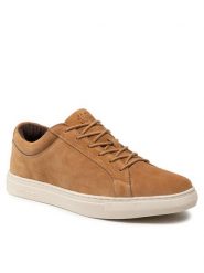 Jack&Jones Sneakersy Jfwgalaxy 12201284 Brązowy. Brązowe buty sportowe casual Jack&Jones, bez wzorów, ze skóry, bez zapięcia. Za 259.99 zł.