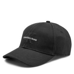 Czapka z daszkiem Calvin Klein. Czarne czapki z daszkiem CALVIN KLEIN, bez wzorów. Za 99.99 zł.