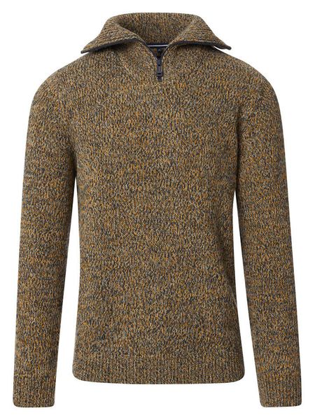 CASAMODA Sweter w kolorze musztardowym rozmiar: XXL. Żółte swetry nierozpinane CASAMODA, xxl, bez wzorów, bez kołnierzyka, bez ramiączek. Za 173.99 zł.